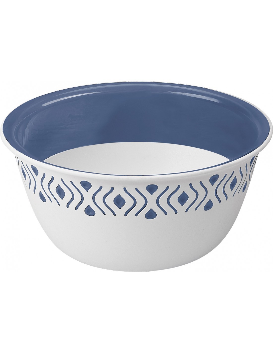 CIOTOLA TOSCA D13CM BIANCO/BLU su TreG Ingrosso