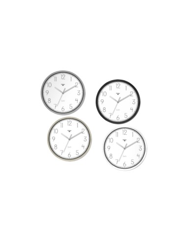 OROLOGIO PARETE D33 BIANCO COLORI ASS su TreG Ingrosso