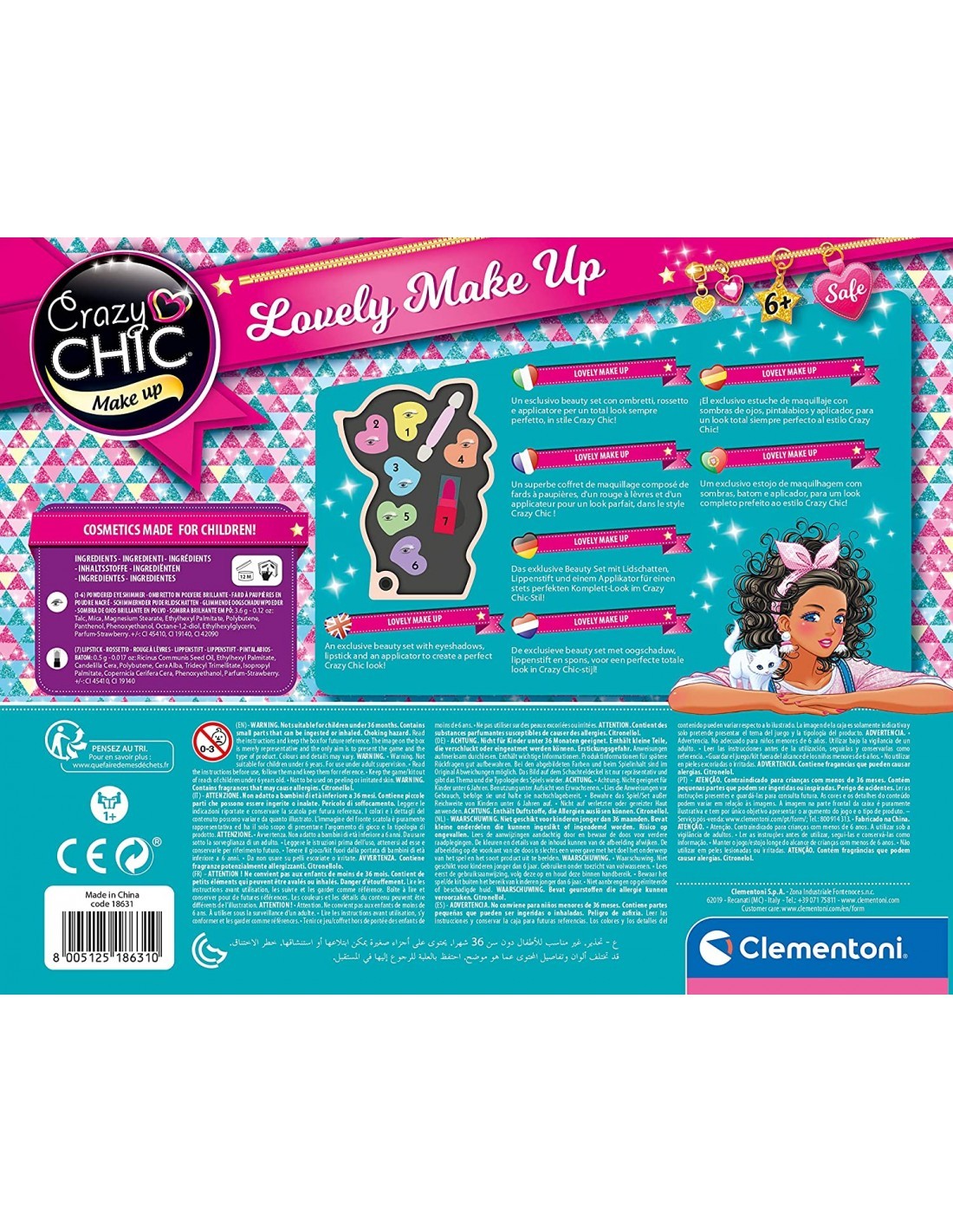 CRAZY CHIC 18631 MAKE UP CERBIATTO su TreG Ingrosso