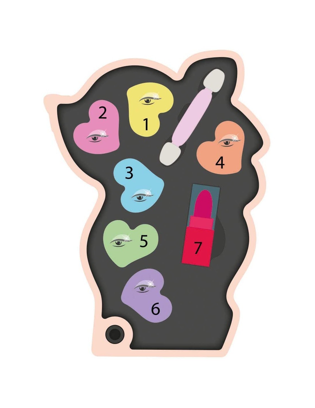 CRAZY CHIC 18631 MAKE UP CERBIATTO su TreG Ingrosso