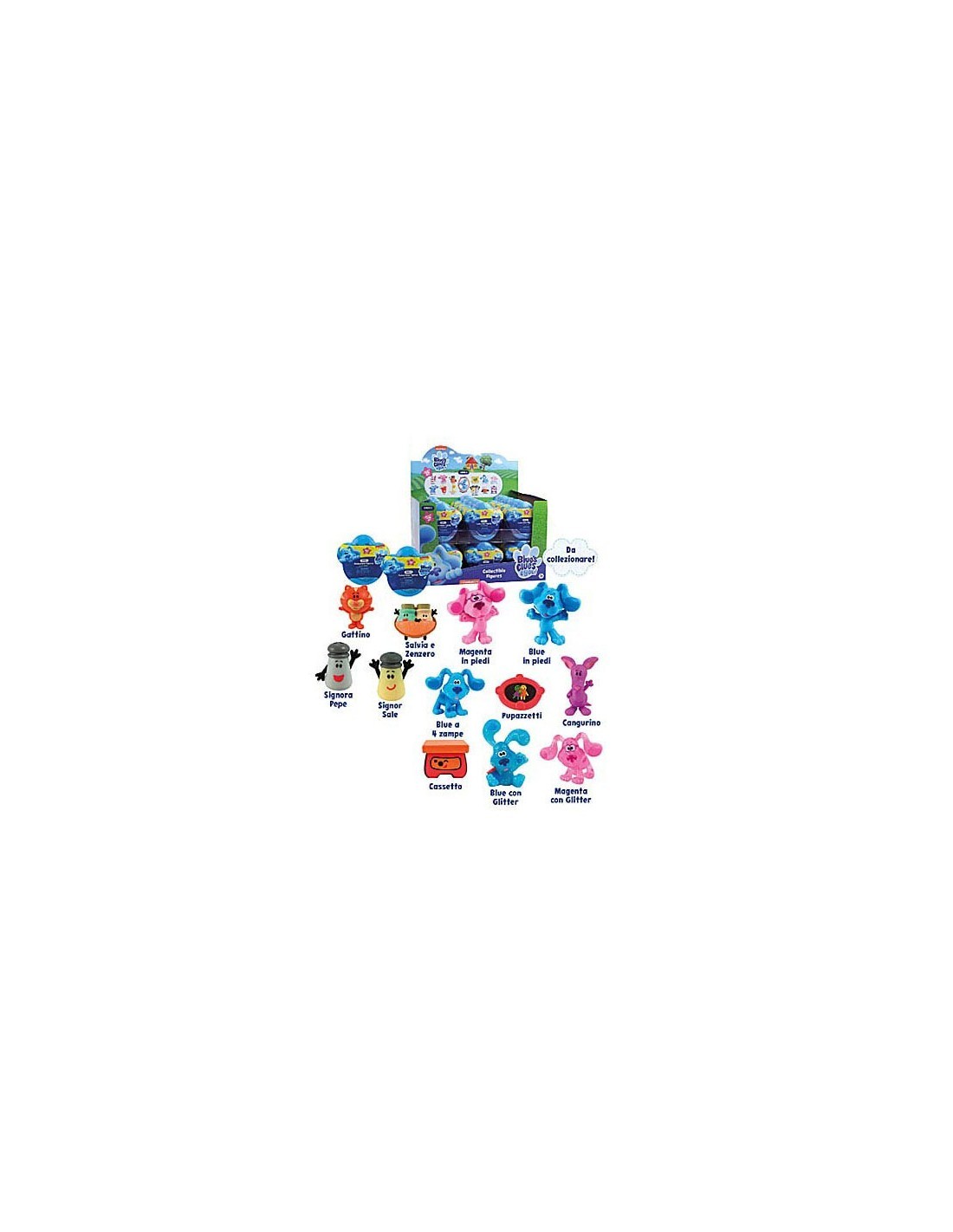 BLUE CLUES BLU03000 PERSONAGGIO ASSORTITO su TreG Ingrosso