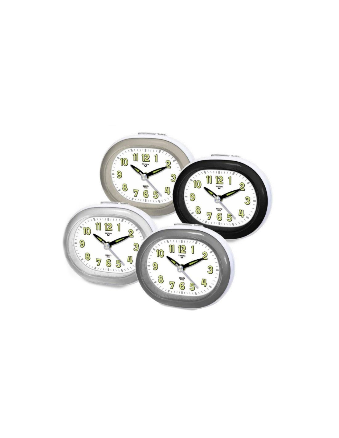 SVEGLIA 7525/10 QUARZO OVALE ASSORTITO su TreG Ingrosso