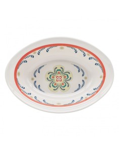 LAVAFRUTTA OVALE MELAMINA 30CM SUMMER su TreG Ingrosso