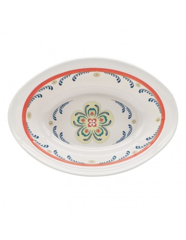 LAVAFRUTTA OVALE MELAMINA 30CM SUMMER su TreG Ingrosso