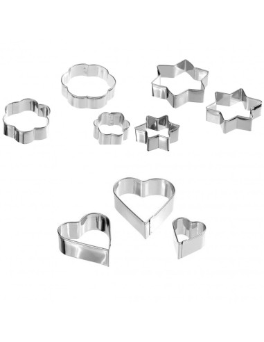 CONF 3 FORMABISCOTTI INOX su TreG Ingrosso