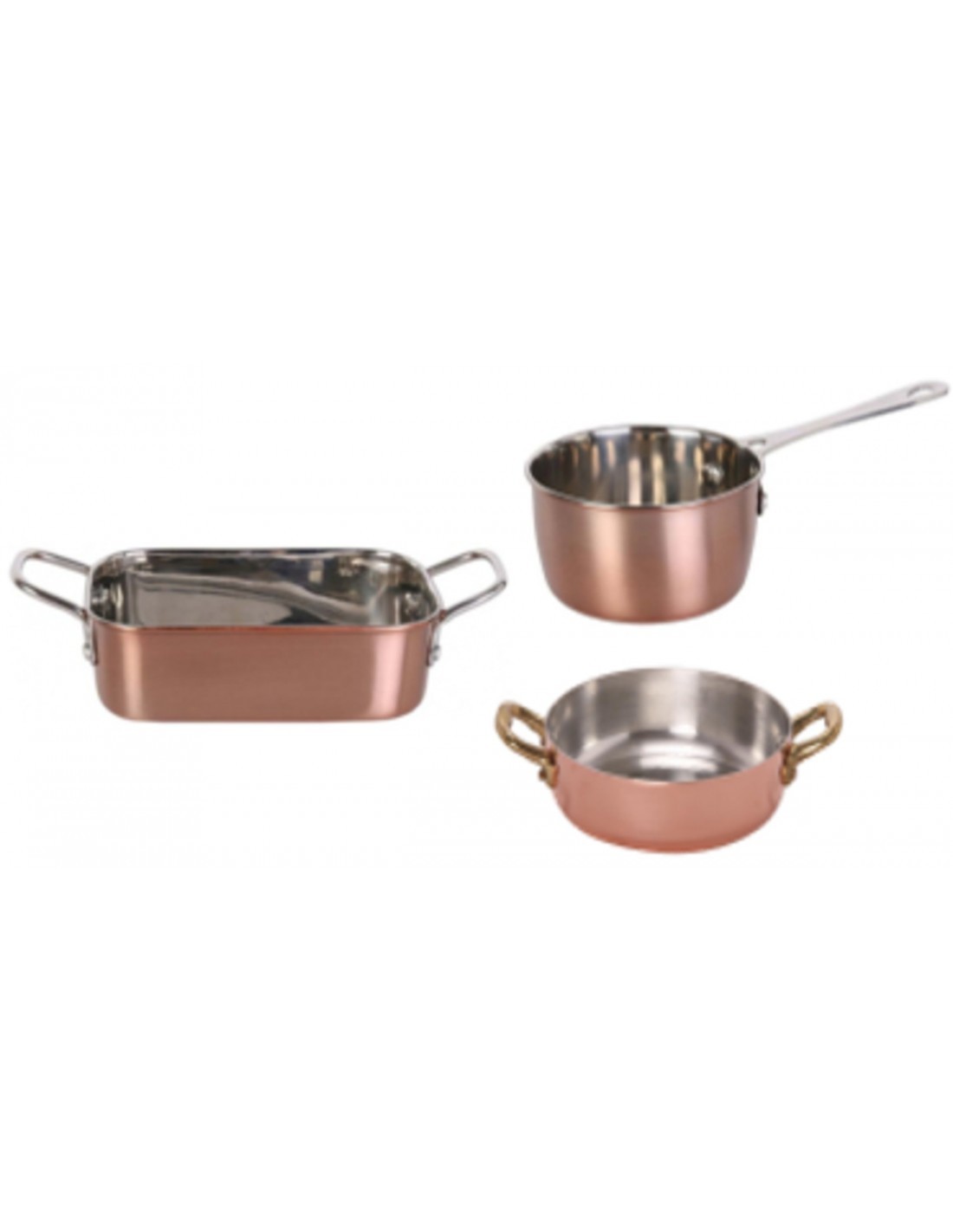 PENTOLINO FORME ASSORTITE INOX su TreG Ingrosso