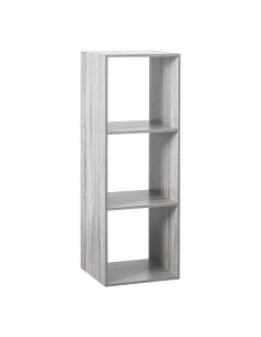 SCAFFALE GRIGIO 3 RIPIANI 34X32X100 su TreG Ingrosso