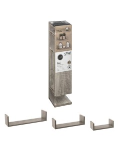 SET 3 MENSOLE PARETE GRIGIO su TreG Ingrosso