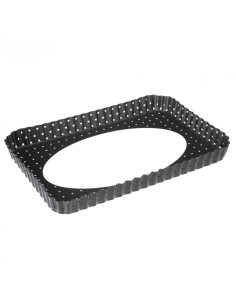TEGLIA METALLO BASE RIMOVIBILE 31X21CM su TreG Ingrosso