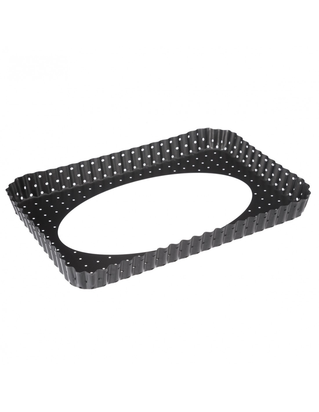 TEGLIA METALLO BASE RIMOVIBILE 31X21CM su TreG Ingrosso