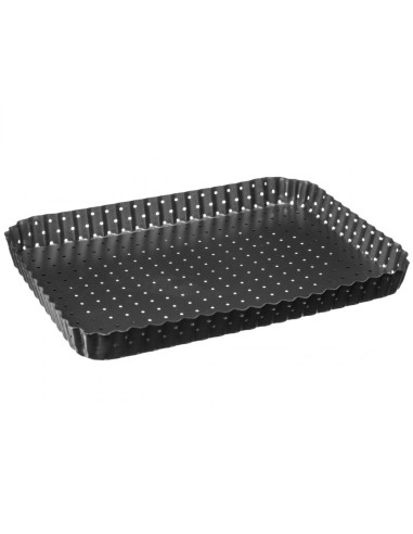 TEGLIA METALLO BASE RIMOVIBILE 31X21CM su TreG Ingrosso