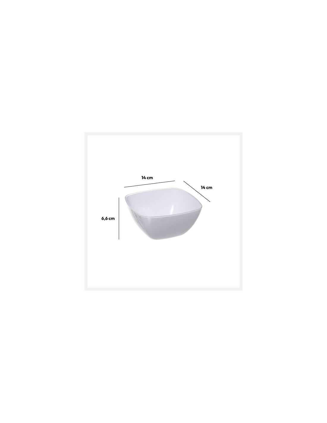INSALATIERA 14CM BIANCO su TreG Ingrosso