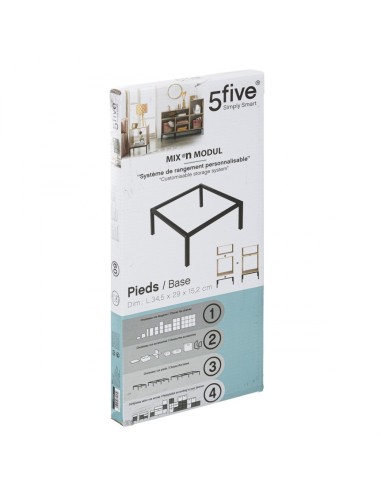 BASE METALLO 29X15X35CM PER CASSETTIERA su TreG Ingrosso