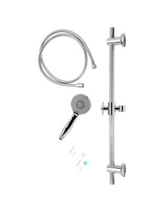 SET DOCCIA TUBO 150CM E COLONNA 70CM INOX su TreG Ingrosso