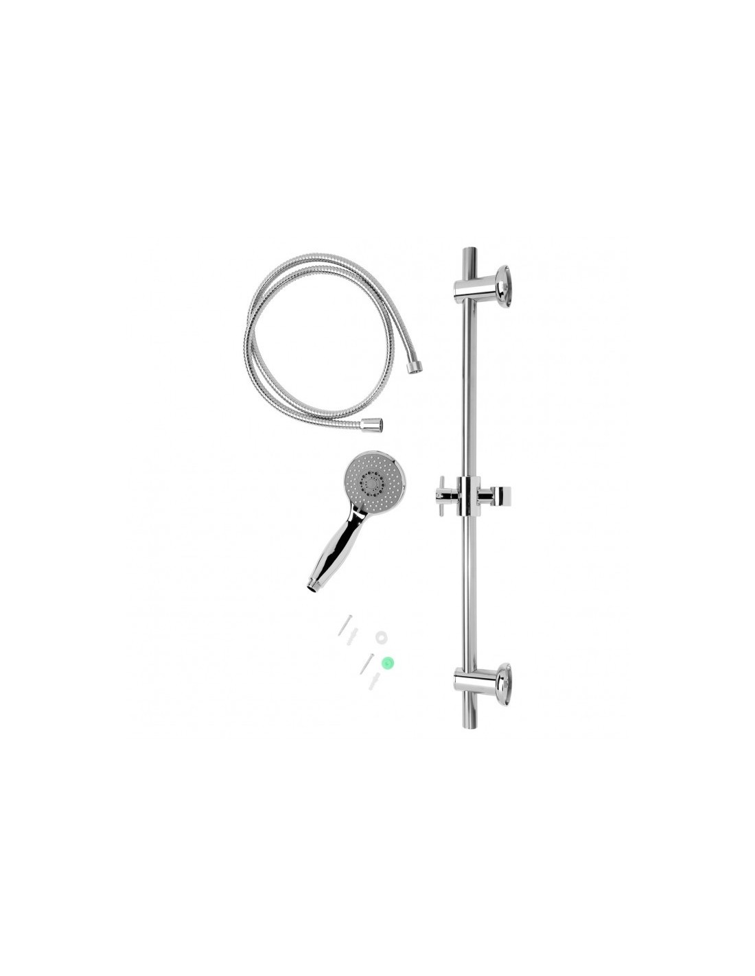 SET DOCCIA TUBO 150CM E COLONNA 70CM INOX su TreG Ingrosso