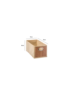 PORTAOGGETTI 15X31CM BAMBOO NATURALE su TreG Ingrosso
