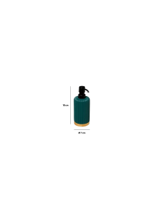 DISPENSER SAPONE 20CM PETROLIO su TreG Ingrosso 2