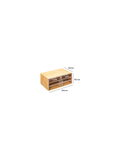 PORTAGIOIE 4 CASSETTI 23X11X15CM su TreG Ingrosso 2