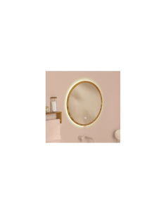 SPECCHIO BAMBOO/VETRO D57CM su TreG Ingrosso