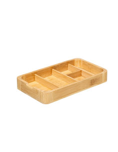 PORTAGIOIE BAMBOO C/SPECCHIO 24X3X14CM su TreG Ingrosso