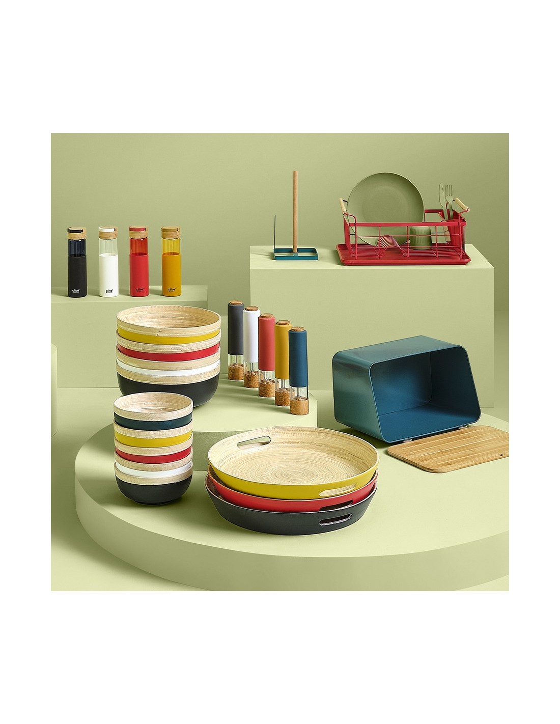 INSALATIERA 30CM ROSSO su TreG Ingrosso