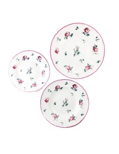 FIORI PIATTO PIANO 27CM 55078 su TreG Ingrosso