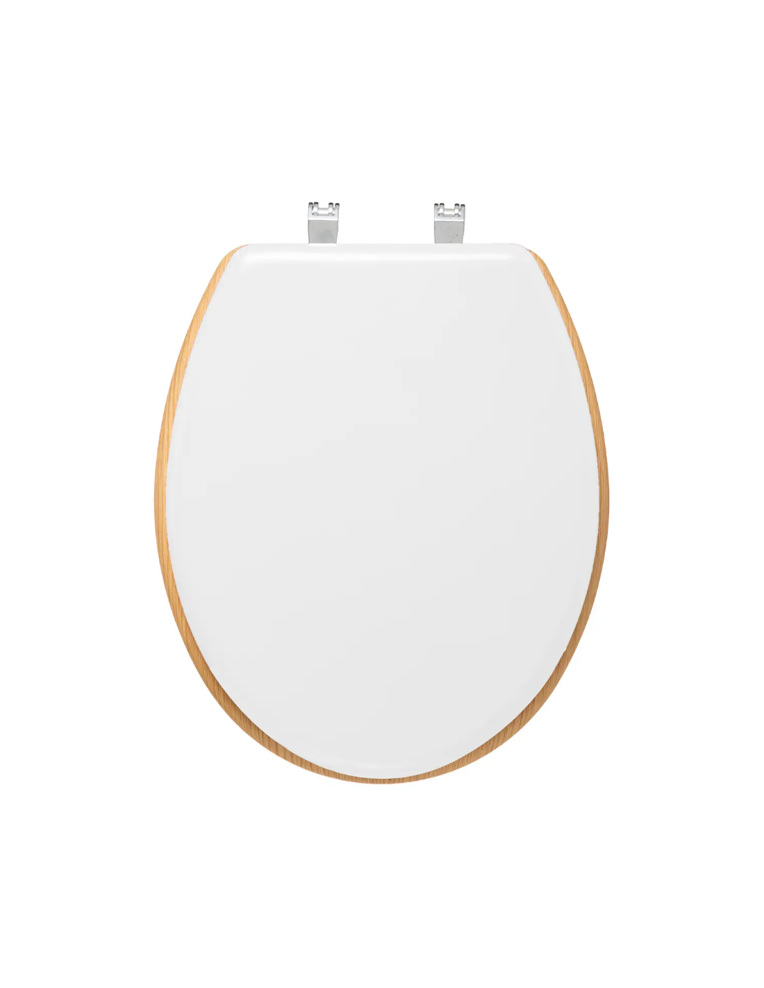 SEDILE WC LEGNO C/COP BIANCO 36X47CM su TreG Ingrosso