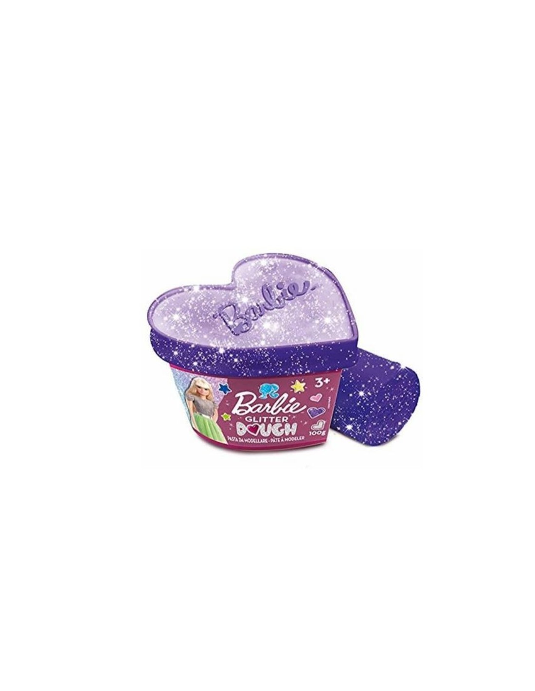 BARBIE 88744 VASETTO PASTA GLITTER MODELLABILE su TreG Ingrosso