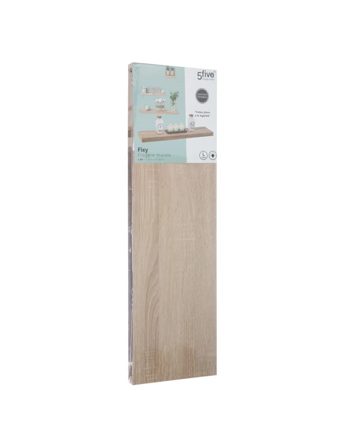 MENSOLA 80CM NATURALE su TreG Ingrosso