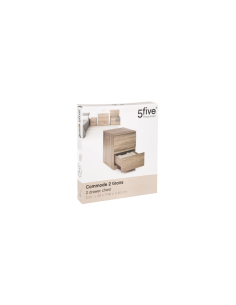 CASSETTIERA 2 CASSETTI 38X48X50CM su TreG Ingrosso