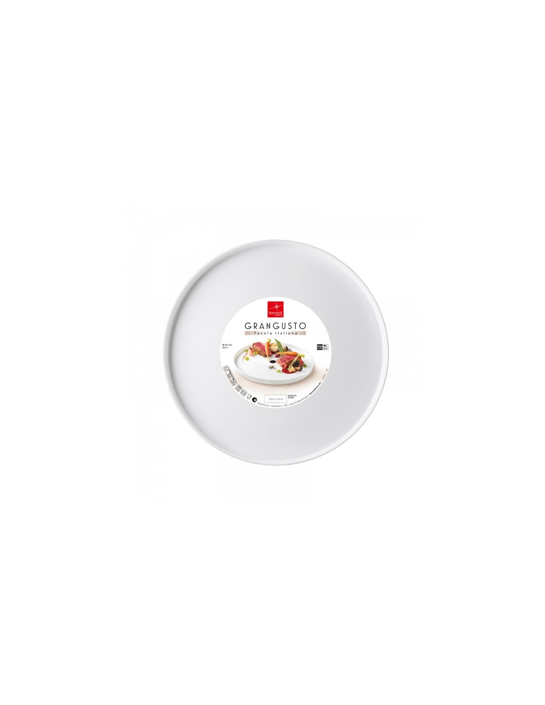 GRANGUSTO PIATTO 27CM ALTA CUCINA BORMIOLI ROCCO su TreG Ingrosso