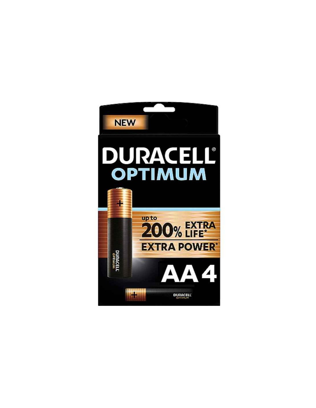 DURACELL OPTIMUM BL 4 PILE AA su TreG Ingrosso