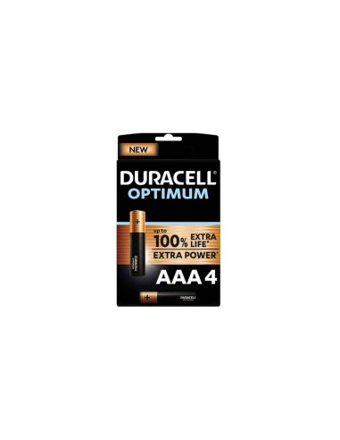 DURACELL OPTIMUM BL 4 PILE AAA su TreG Ingrosso