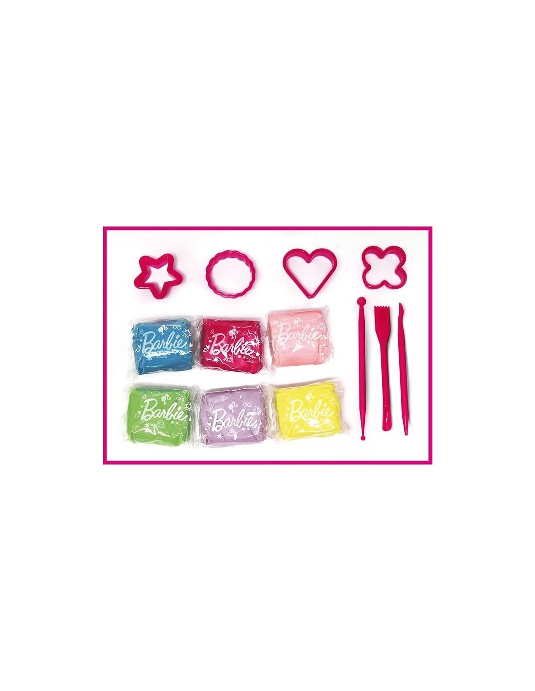 BARBIE 88874 ZAINETTO CON PASTA MODELLABILE su TreG Ingrosso
