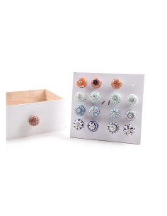 POMOLO 35808 CERAMICA DIPINTA 4,5X6,5CM ASSORTITO su TreG Ingrosso