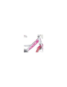 BICI 14 LITTLE HEART BIANCO/ROSA su TreG Ingrosso