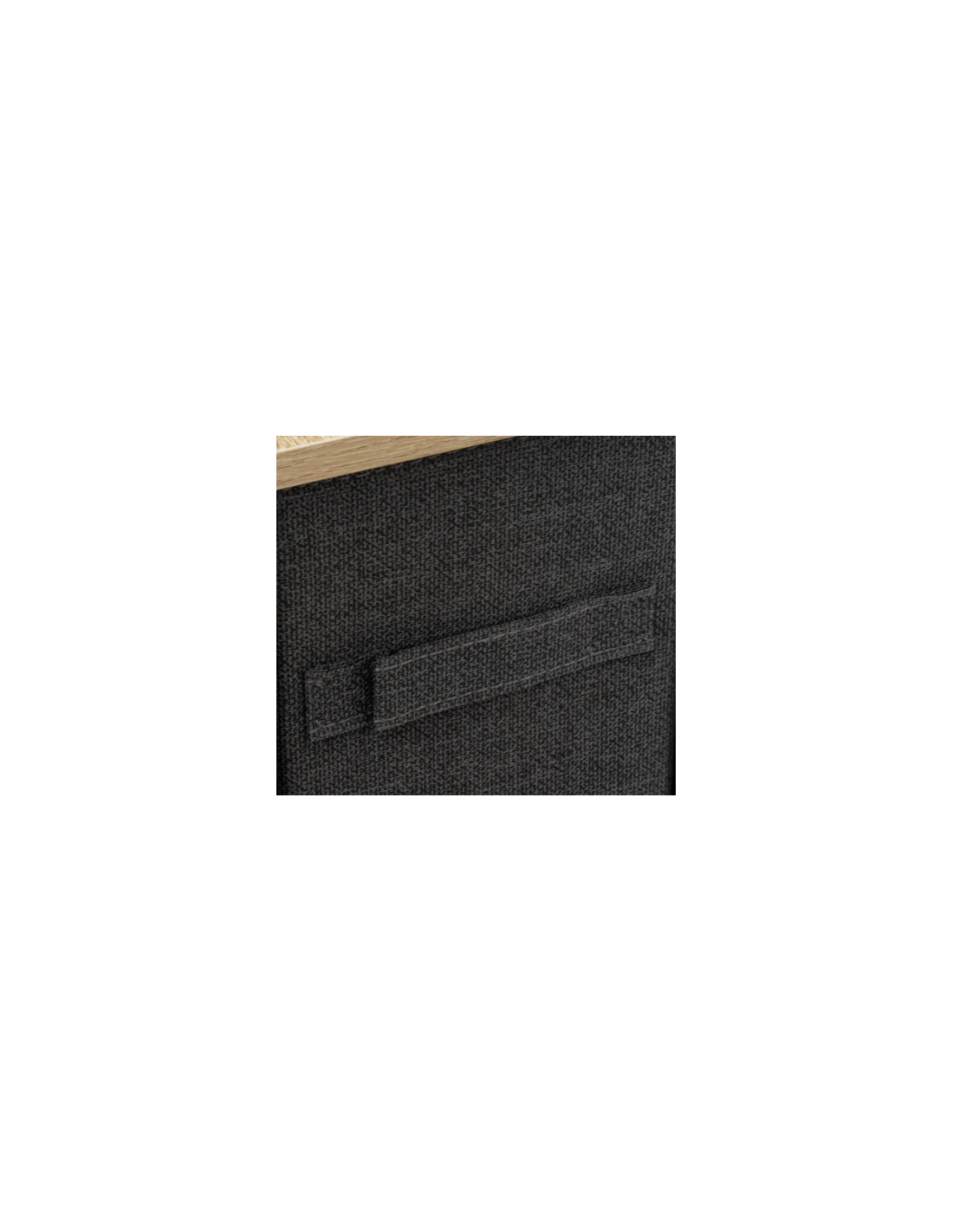 CASSETTIERA 130140 4 CASSETTI 20X48X74CM GRIGIO SCURO su TreG Ingrosso