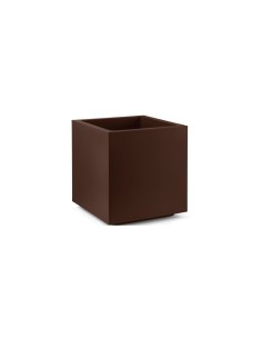 MATHERIA VASO CUBO 40CM BRONZO su TreG Ingrosso