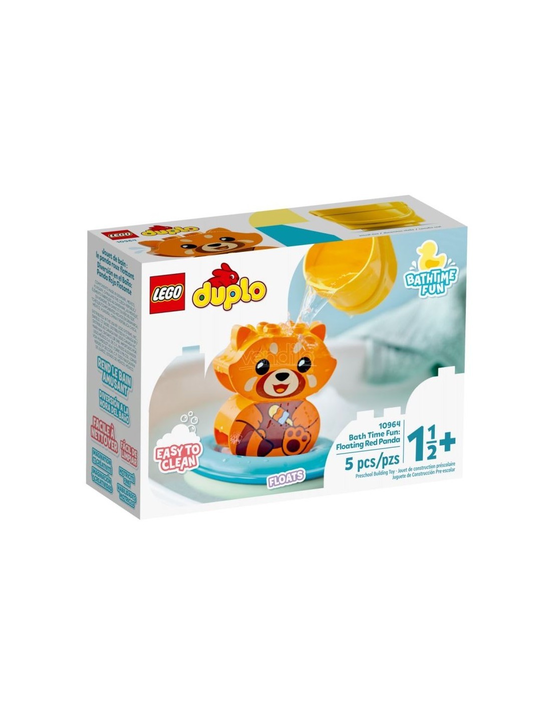 DUPLO 10964 PANDA ROSSO GALLEGGIANTE su TreG Ingrosso