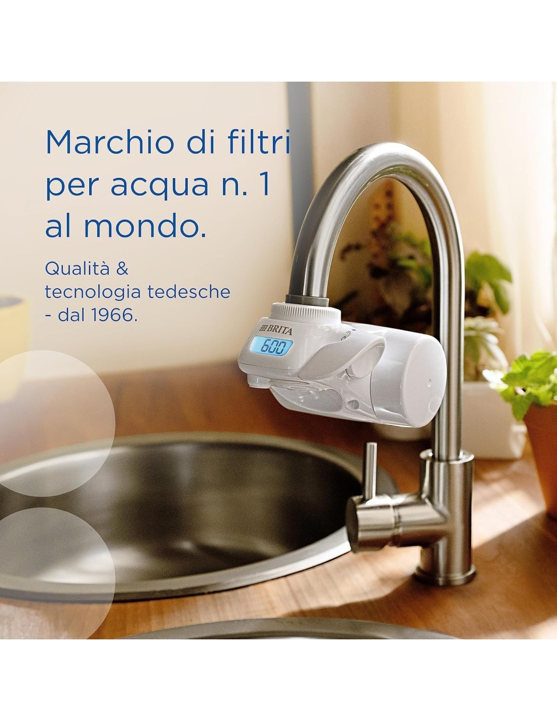SISTEMA FILTRANTE ON TAP 600LT su TreG Ingrosso