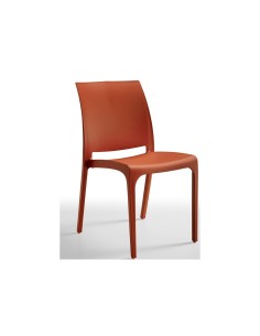 SEDIA VOLGA ROSSO MATTONE su TreG Ingrosso