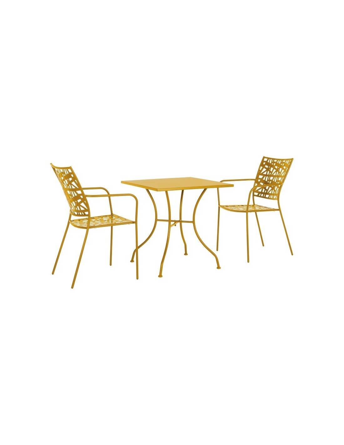 TAVOLO KELSIE OCRA 70 x 70 su TreG Ingrosso