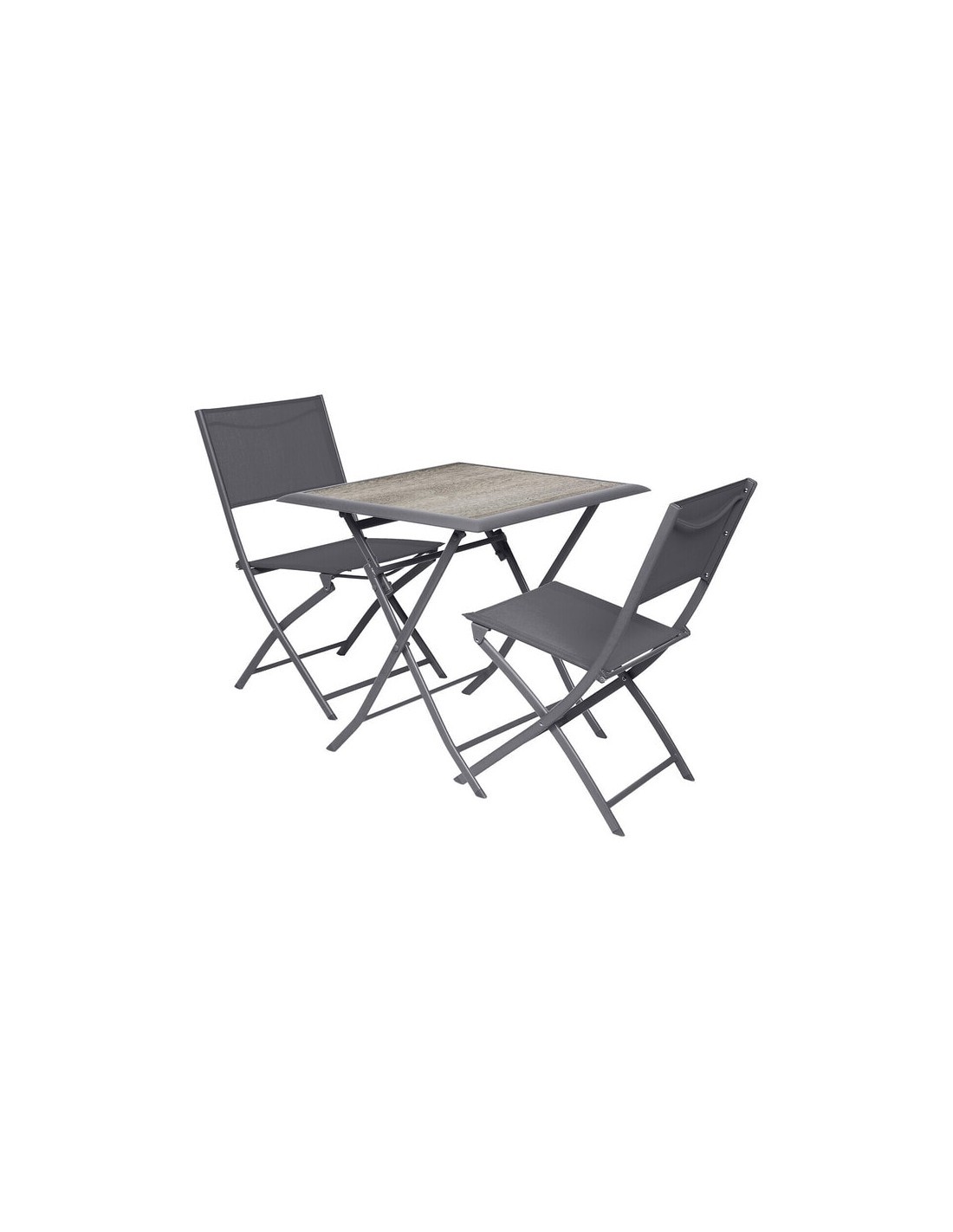 TAVOLO AZUA 2P GRIGIO su TreG Ingrosso