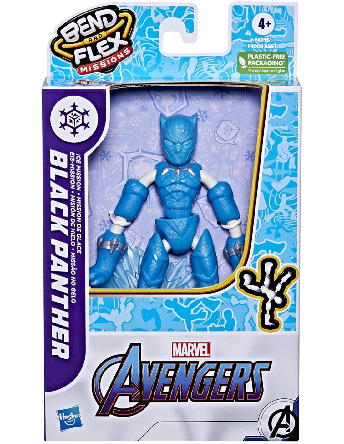 AVENGERS F4015 BLACK PANTHER ICE MISSION su TreG Ingrosso