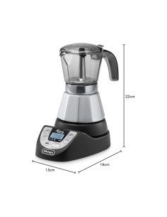 ALICIA MOKA ELETTRICA 2/4 TZ 550W EMKP42 DE LONGHI su TreG Ingrosso