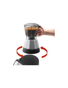 ALICIA MOKA ELETTRICA 2/4 TZ 550W EMKP42 DE LONGHI su TreG Ingrosso