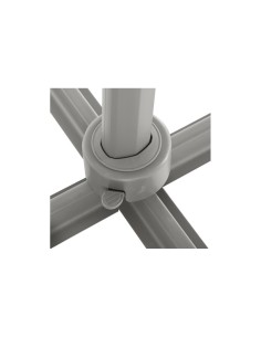 OMBRELLONE 171259A ELEA 3X4,2 ESAGONALE ARDESIA su TreG Ingrosso