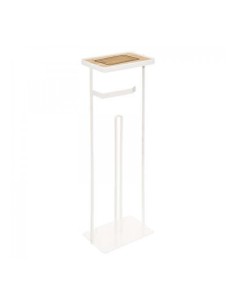 PORTAROTOLO 174679A BIANCO 60CM METALLO su TreG Ingrosso