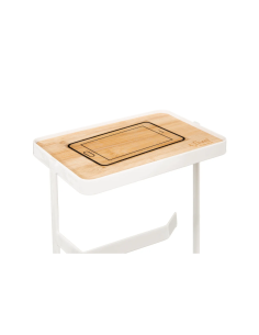 PORTAROTOLO 174679A BIANCO 60CM METALLO su TreG Ingrosso 2