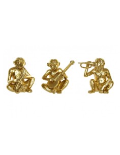 FIGURA SCIMMIA FD190300 RESINA 15X10X14 MODELLI ASSORTITI su TreG I...